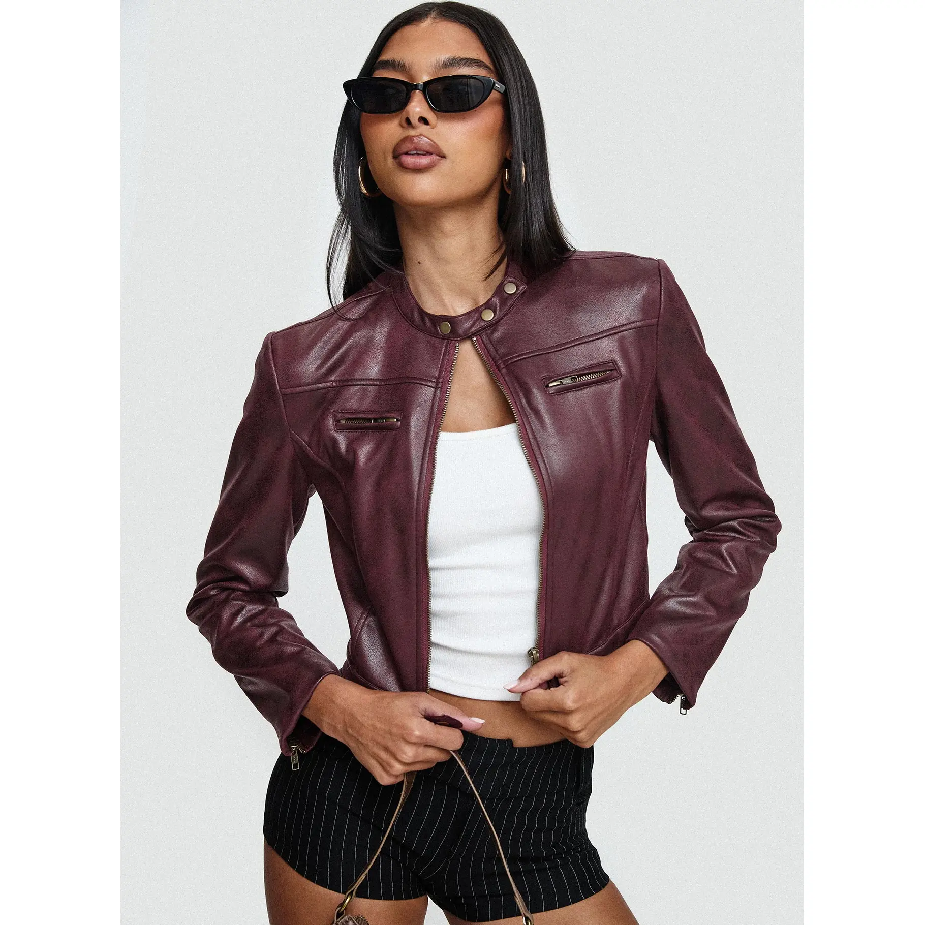 Anfield Jacket Burgundy