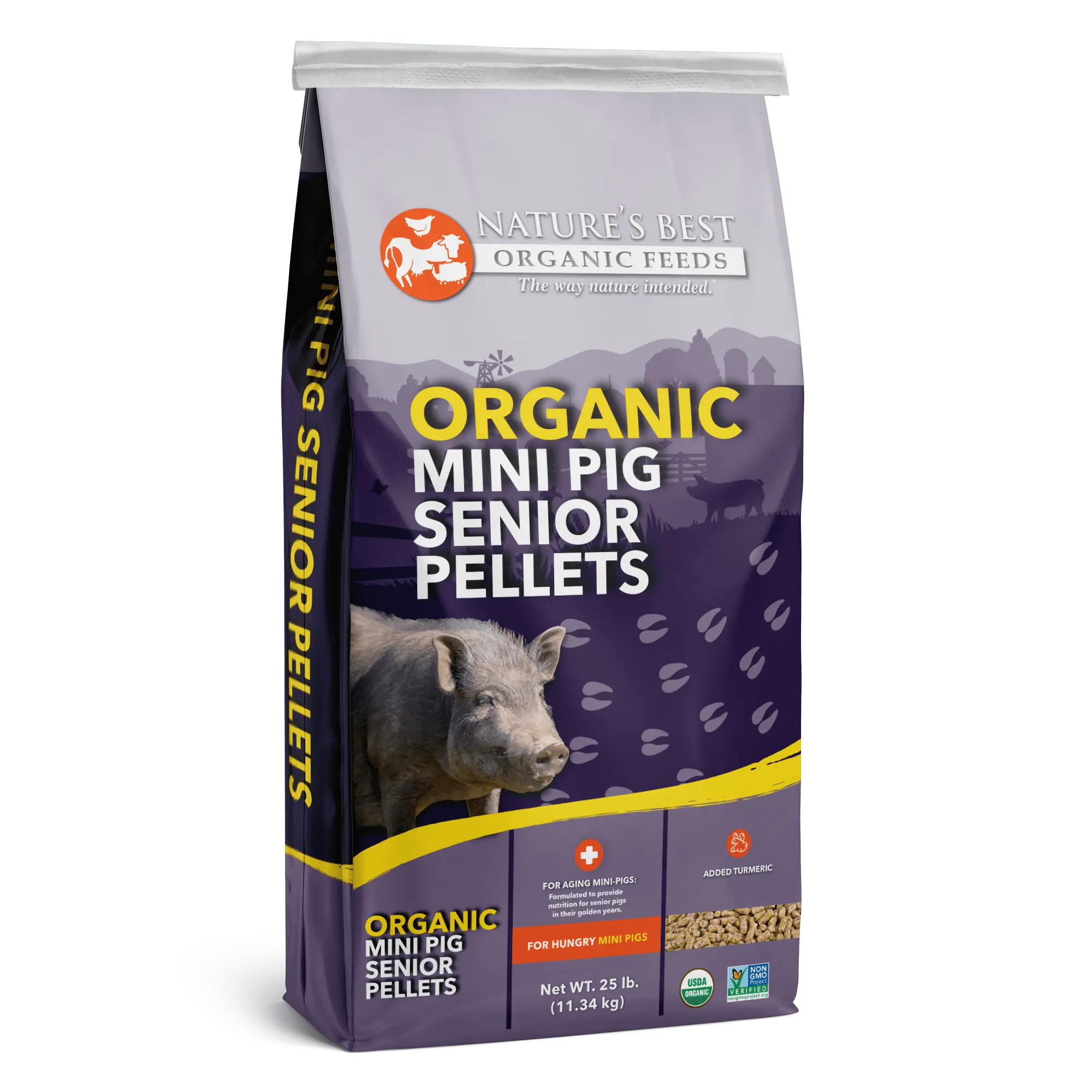 Organic Mini Pig Senior Pellets