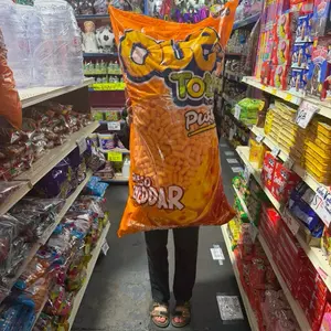 QUE TOTIS QUESO 3 KG Bolsa Grande, Botana De Maiz Horneada Sabor Queso Cheedar Cheetos Puffs Cheddar Flavored.