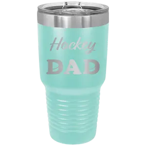 Hockey Dad2 30 oz Tumbler | Teal