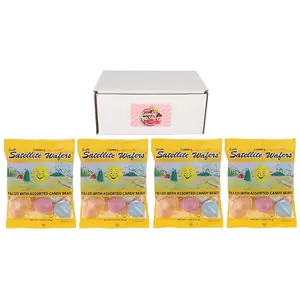 Gerrit's Satellite Wafers Original with Candy Beads (Pack of 4)
