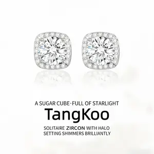 【TangKoo】 2026 New Products&Fashion Design S925 Earstuds | Elegant Classic Earrings, Suitable for Both Men and Women | Black Friday Gift | Neutral Style