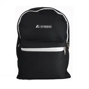 Everest 1045K-BK-WHT Basic Backpack - Black & White