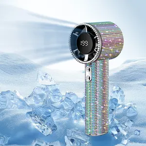 Portable Handheld Fan with 1 Hour Battery Life, USB Rechargeable, Lightweight Travel Camping Outdoor Home Use, Durable Design, Personal Portable Fan, USB Charging Fan