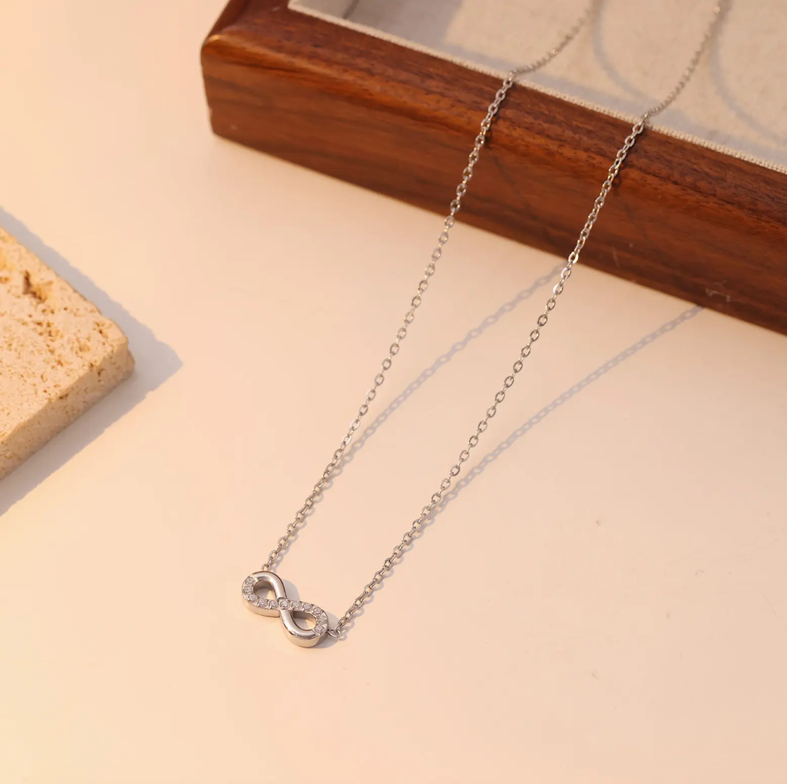 Silver Infinity Necklace