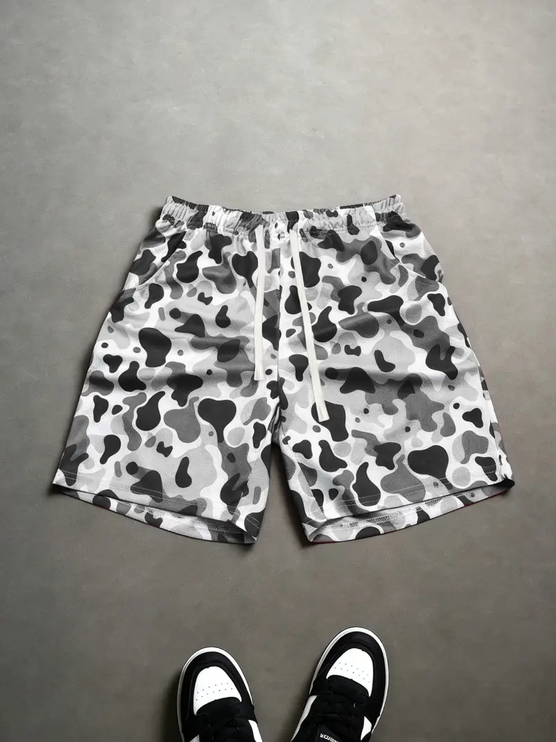 stussy basic mesh short leopard - TikTok Shop