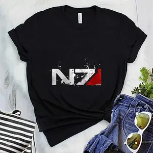 Mass Effect Distressed N7  T-Shirt