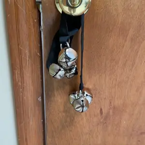 Adjustable Dog Doorbell, 1/2/3 Counts Durable Dog Training Doorbell, Pet Supplies for Training Small Dogs to Go to The Toilet