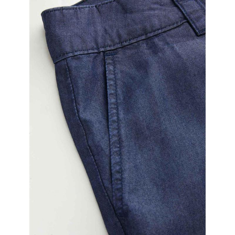 Cider [size 0-26] Cider Denim Mid Rise Pleated Wide Leg Jeans