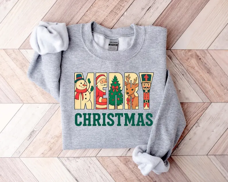 Merry Christmas Sweater,Merry Christmas Coquette Sweater, Merry Christmas Sweater, Christmas Sweater, Christmas Girly Sweater, Holiday Sweater