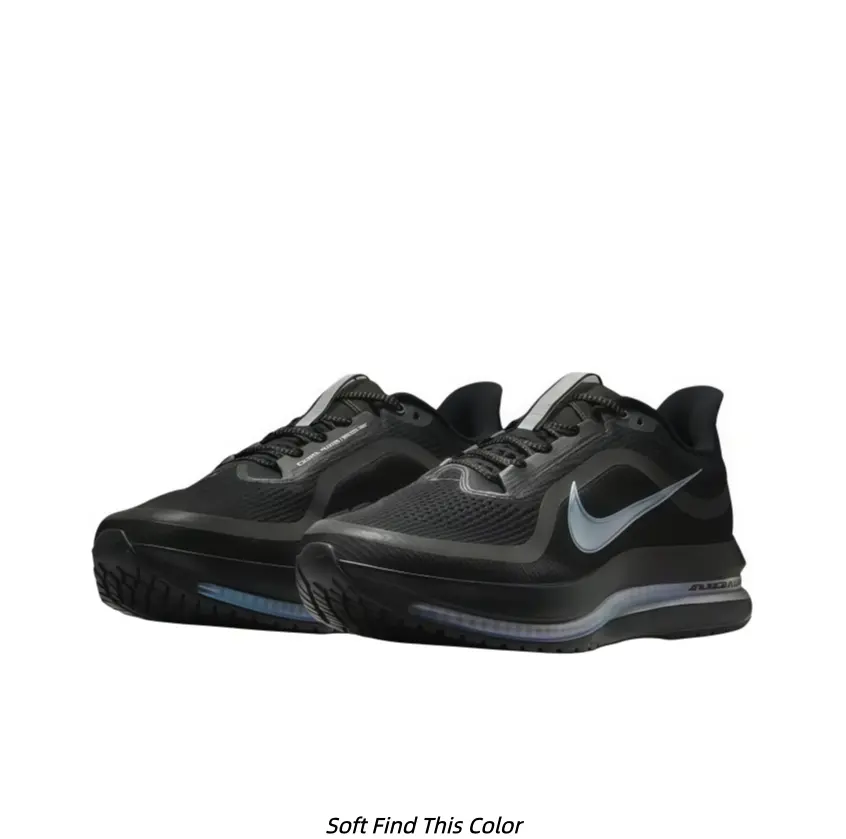 Black Mesh Breathable Running Shoes Full-Length Air Cushion Lightweight Sneakers Low-Top Training Joggers