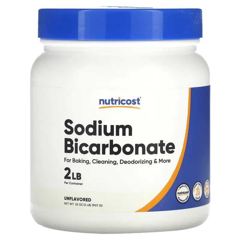 Nutricost Sodium Bicarbonate Powder, Unflavored, 2 lb (907 g)