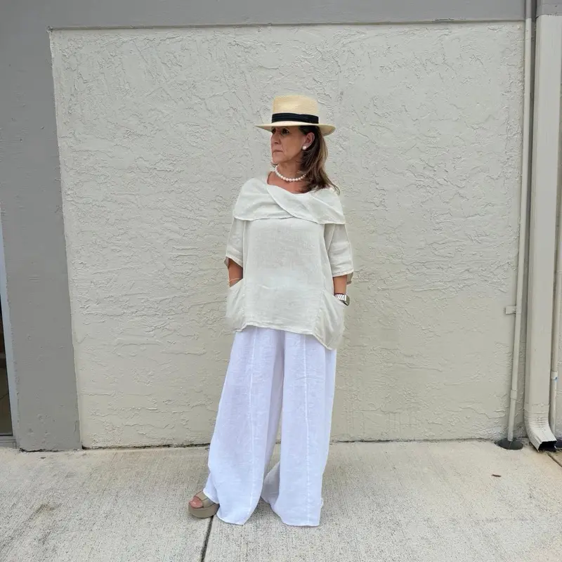 Novara One size linen tunic