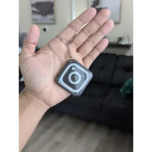 Instagram Sparkle Keychain NFC