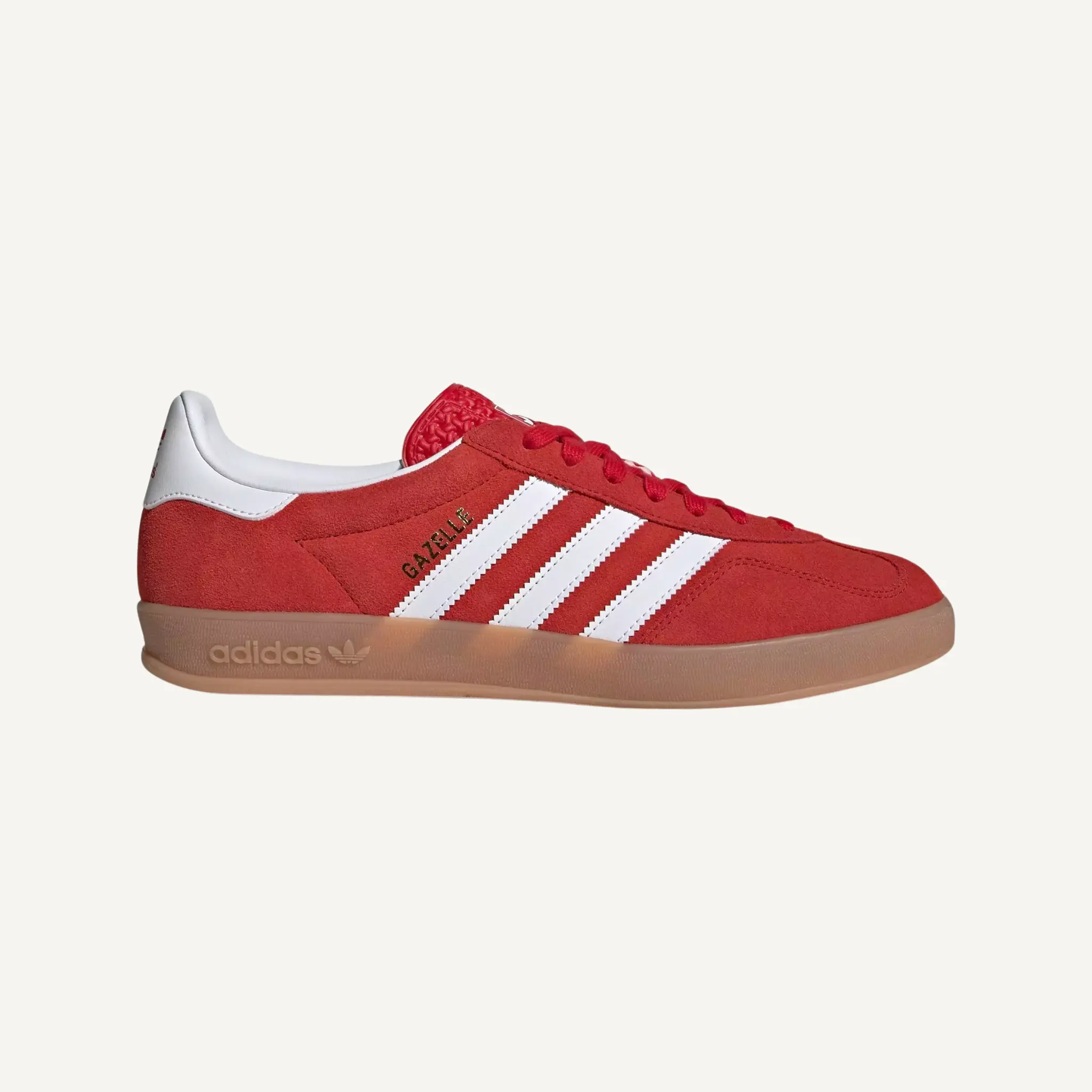 Adidas Originals Men's Red Gazelle Indoor Sneakers, JI2063 Adidas Originals Men's Red Gazelle Indoor Sneakers, JI2063