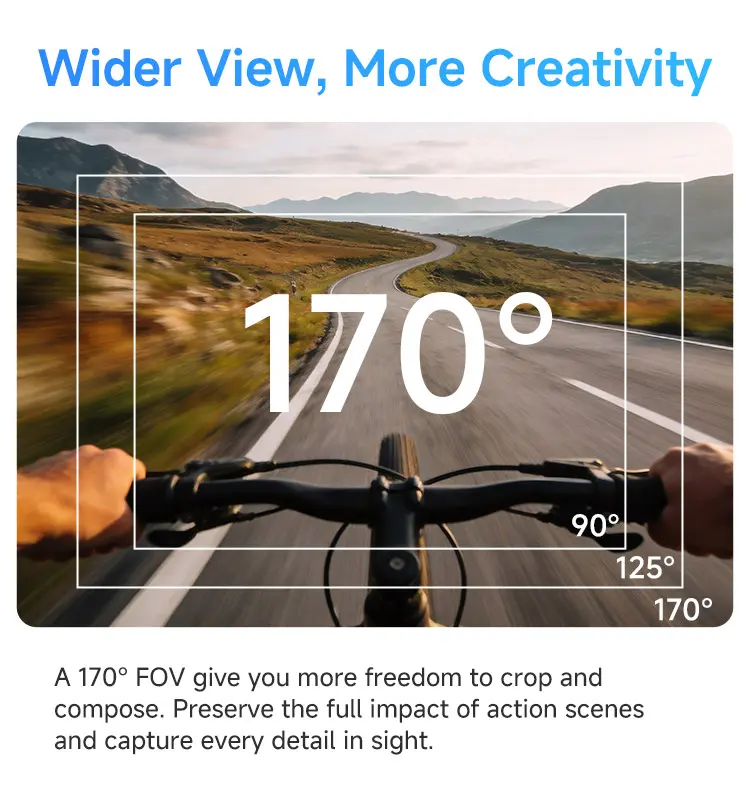 KPEP Real 5K Action Camera, 1/2.86" Sensor, 5K Cinematic Video, Hyper Stabilization, Drop-Proof & Waterproof Up to 100 Ft, Great for Motorcycle, Bike Riding, Running, Climbing, Beach Trips, Water Sports  Daily vlogging camera