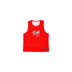 Matty Boy Sports Mesh Reversible Basketball Jersey "Red" CHRM0265