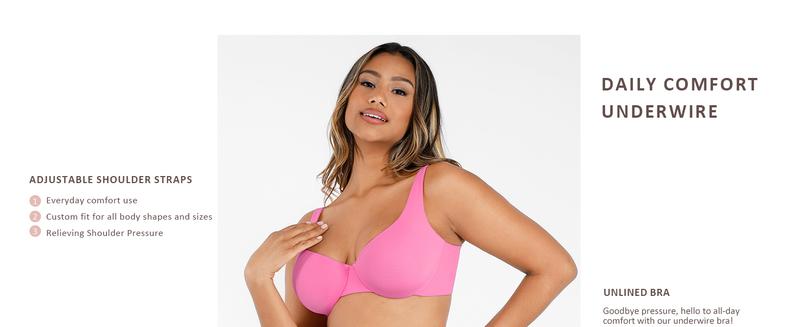 FeelinGirl FeelSoft Minimizer Bras for Women Comfort Underwire Balconette Bras Plus Size Full Coverage No Padded Seamless Everyday Bras Womenswear Comfortable FeelinGirl FeelSoft Minimizer Bras for Women Comfort Underwire Balconette Bras Plus Size Full Coverage No Padded Seamless Everyday Bras Womenswear Comfortable