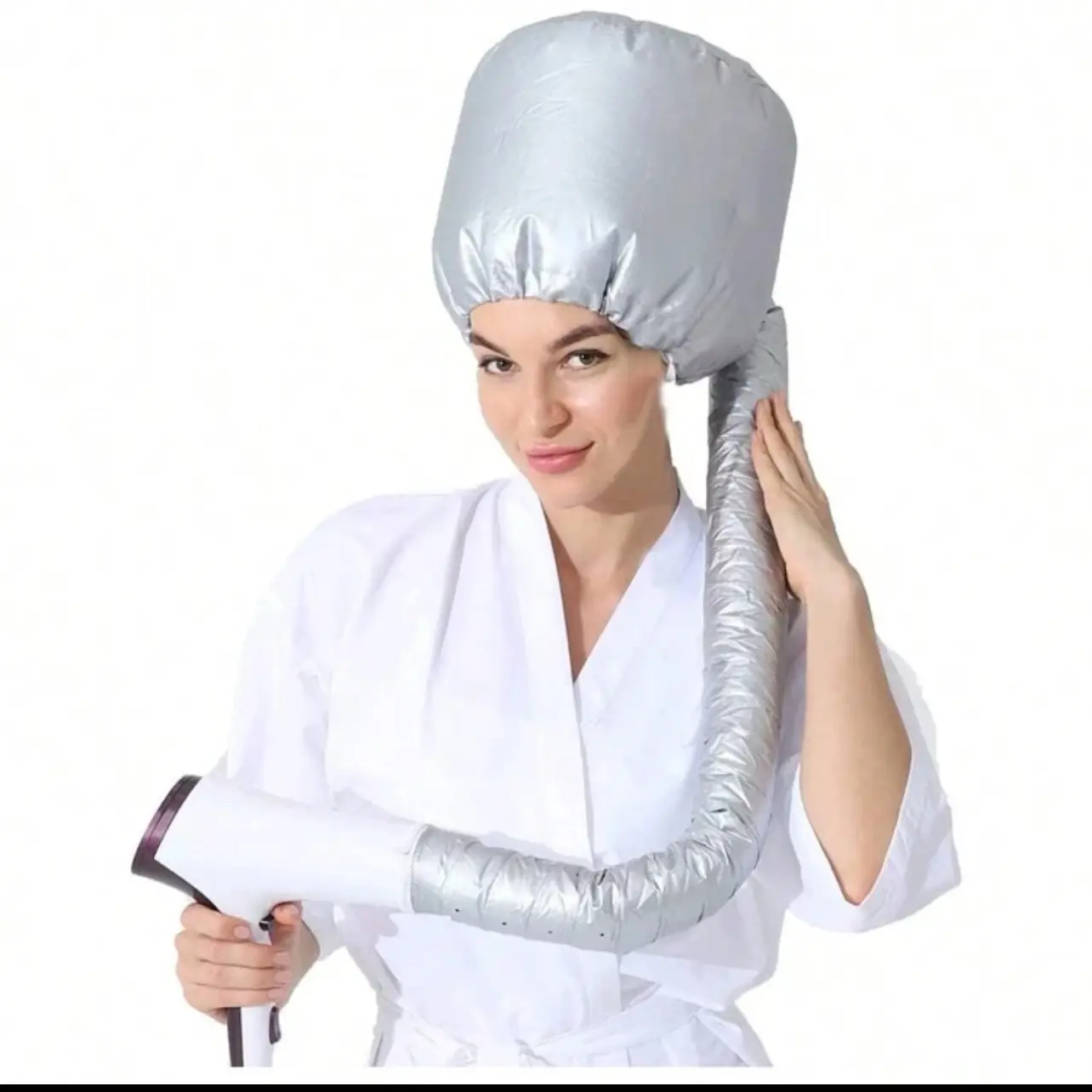 Hair Dryer Attachment Hat, Upgraded Extra Large Adjustable Soft Hat, Easy To Use For Natural Curly Texture Hair Care Styling Quick Drying Black Friday