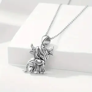 Highland Cow Necklace
