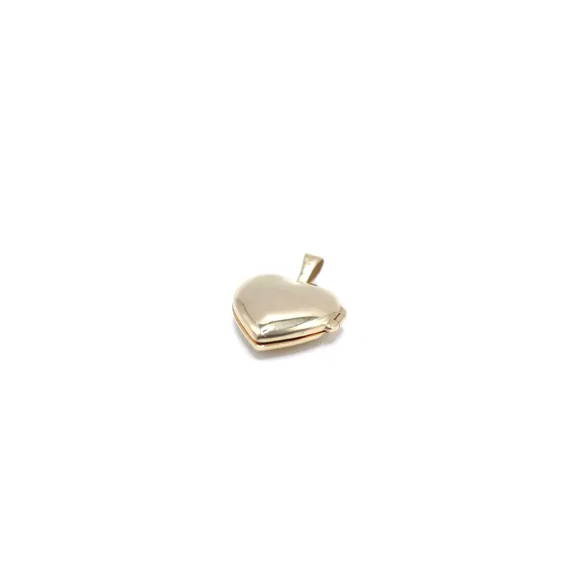 14KT Gold Heart Locket Necklace Pendant - Picture Locket, Women’s Jewelry - Assembly NOT included