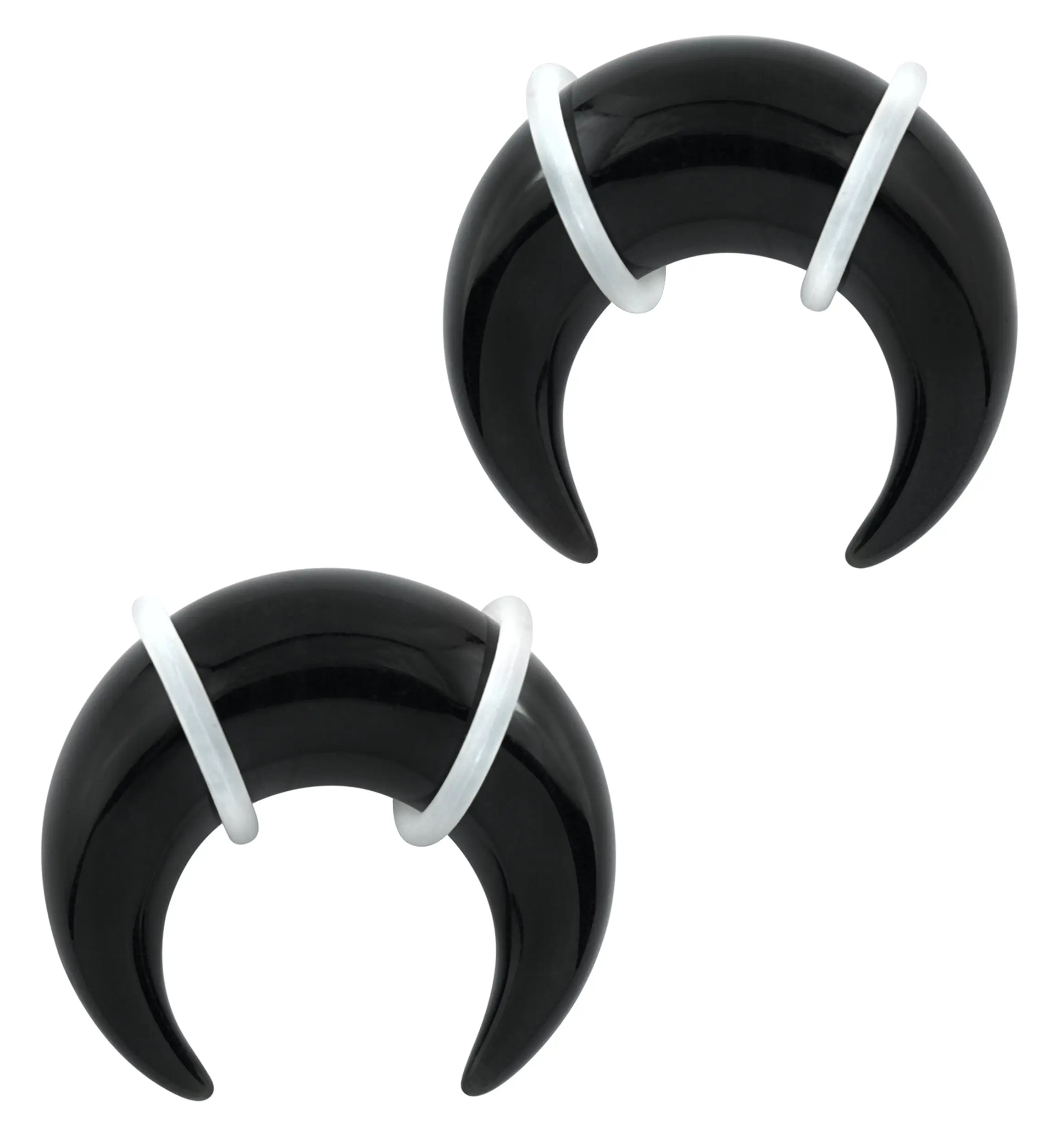 Black Obsidian Stone Pinchers