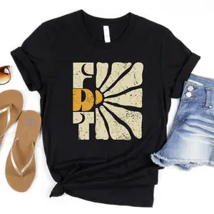 Subtle FTD Flower T-Shirt, Anti Trummp Shirt, Democrat Shirt, Progressive Liberal Flower Tee, Liberal Shirt JR98Z