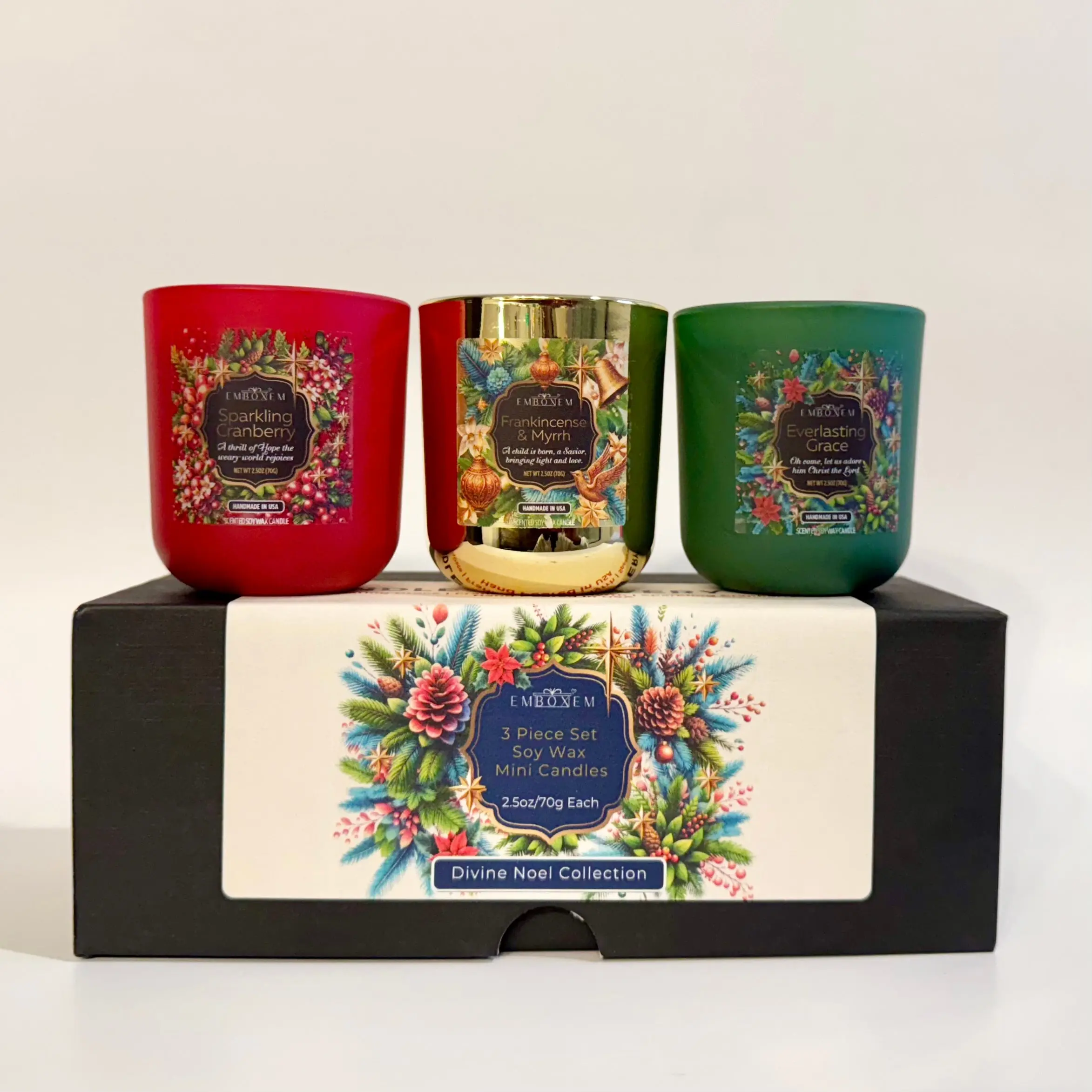 Divine Noël 3-Piece Candle Discovery Set