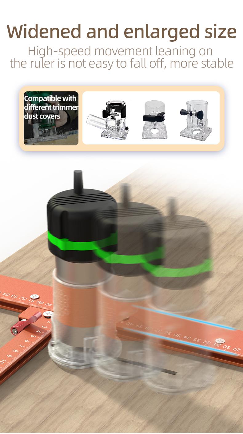 IMBOT Milling Square Hole Mold Easy to adjust Multiple position fixingSuitable for multiple scenarios 60*45 wide Conventional processes can meetthe requirements Convenient Design Hidden ruler groove, easier assembly Adjustable screw