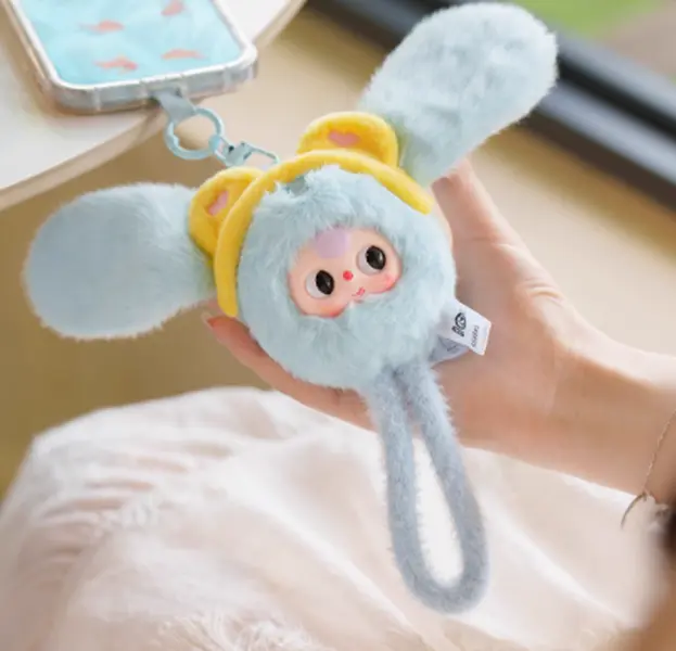 Baby Three Wrist Strap Plush Blind Box