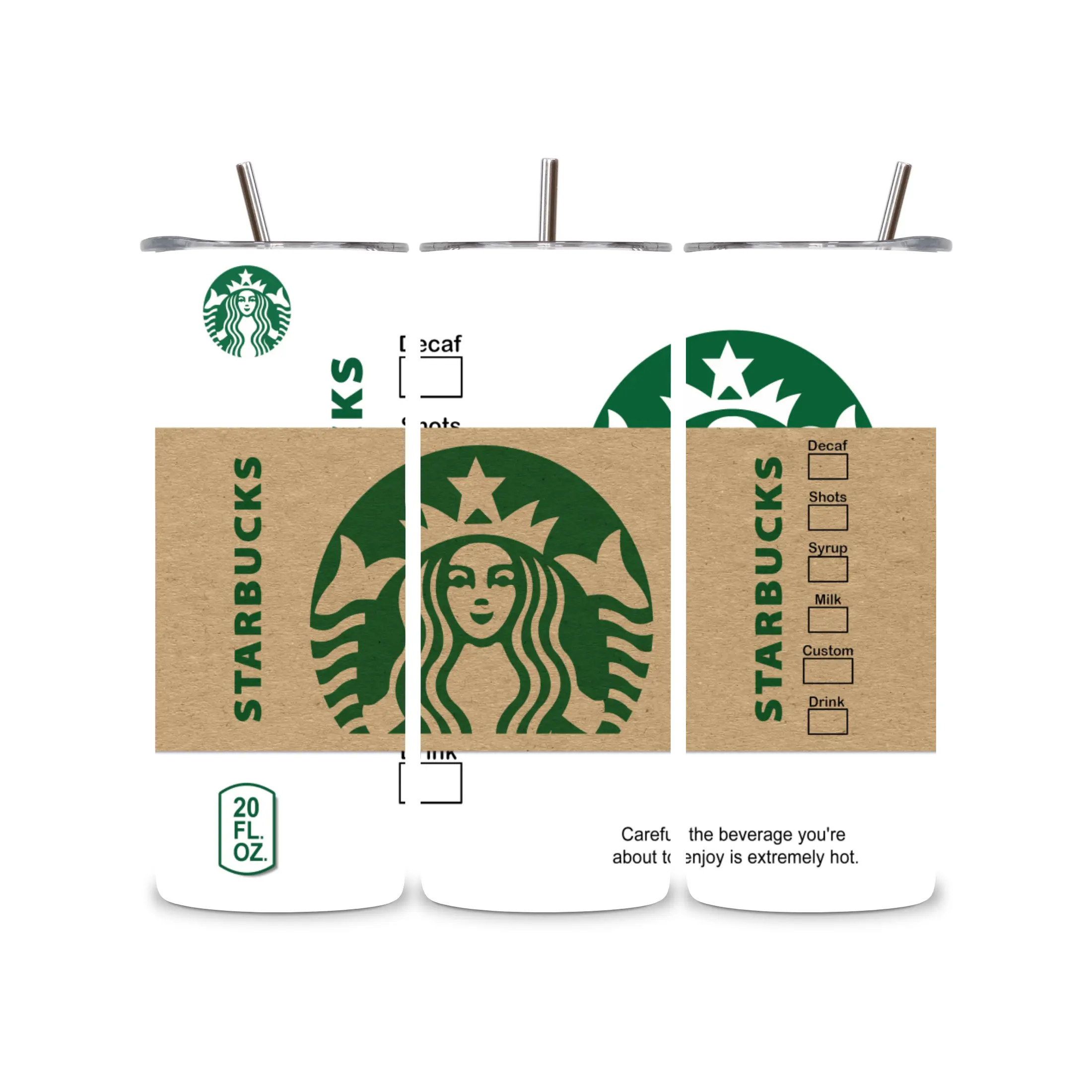 Starbucks 20 oz Insulated Stainless Steel Coffee Tumbler with Lid and Straw, Kitchenware Drinkware Water Bottle