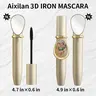 AX AIXILAN Waterproof Long Wear Plump Tubing Mascara - Voluminous Mascara for Volume and Length, 24-Hour Formula, Brightening, Nourishing, Precise Application, Lifted Defined Lashes, Smudge-Proof Day, Animal By-Product Free Beauty Cosmetic