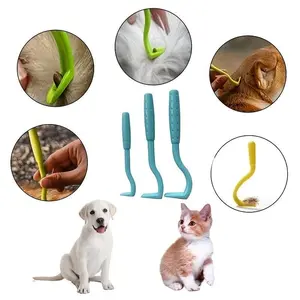 Painless lice picker for dogs and cats - plastic lice pickers and grabbers for the entire head and body