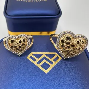 Oroconda Jewelry 14k Nugget Rings Available in Two Different Sizes