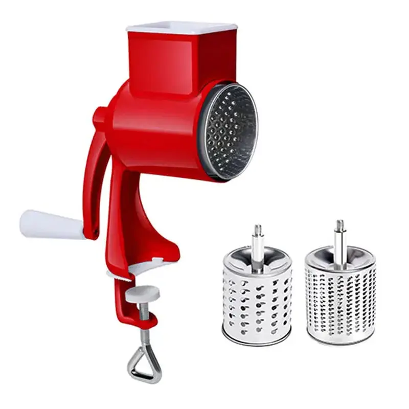 Manual Grain Mill - Hand-Crank Kitchen Grain Grinder for Corn, Wheat, Coffee