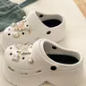 Women's Summer Fashion Thick Sole Eva Clogs, breathable lightweight clogs, Lightweight Comfortable Beach Shoes for Daily Commute, Stylish and Versatile Footwear, Beach Slippers, Fashionable Slippers, Thick Bottom Slippers, Thick Soled Slippers