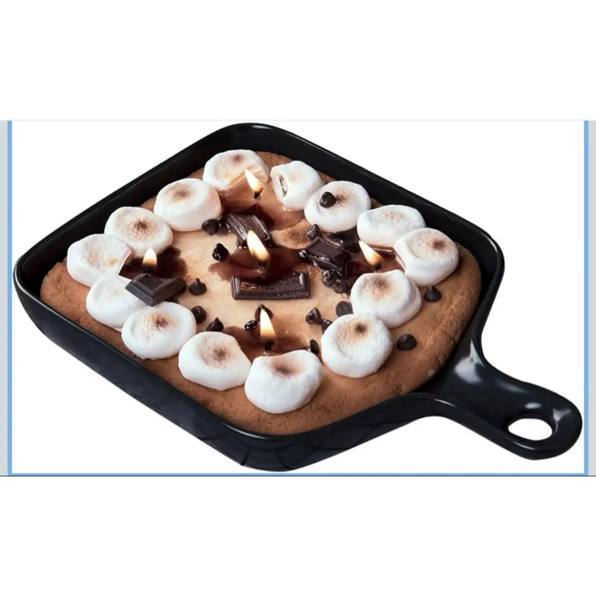 S'more's Candle - Realistic Looking S'more's Candle with Marshmallows and Chocolate
