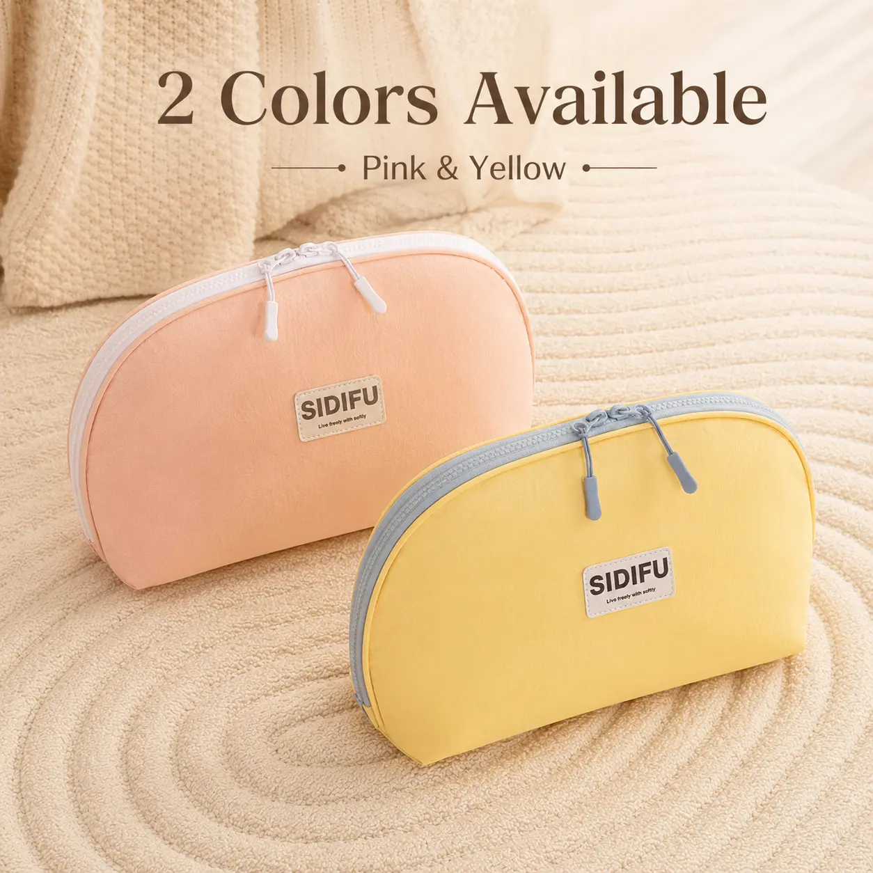 Women's Multi-Layered Organizing Pouch (1PC) - Compact Travel Accessory, Multifunctional Storage Bag for Makeup, Underwear, Socks & Personal Essentials, Pouches for Organization for Vacation & Everyday Use