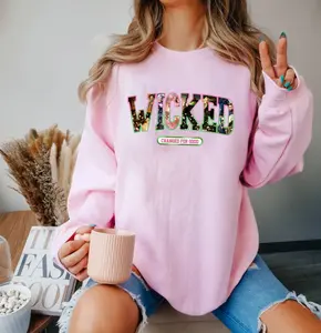 Wicked Sweatshirt, Wicked Change For Good Shirt, Gift For Her, Christmas Gift Top Womenswear