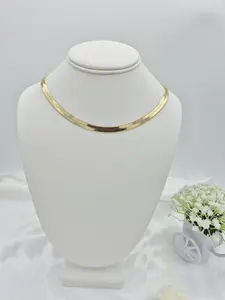 14k gold plated Cantilla Style Chain.