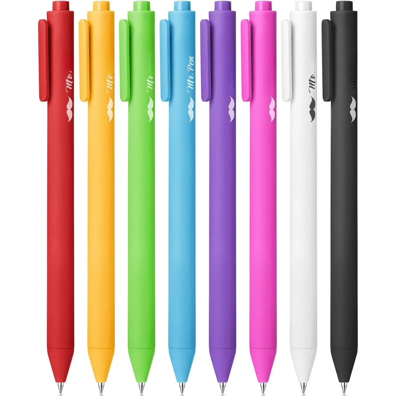 - Retractable Gel s, 8 Pack, Color Ink Gel s Fine Point,  Colors, 0.7mm Gel s Fine Point, Retractable s, Cute s, Aesthetic s for Journaling Fine Tip s