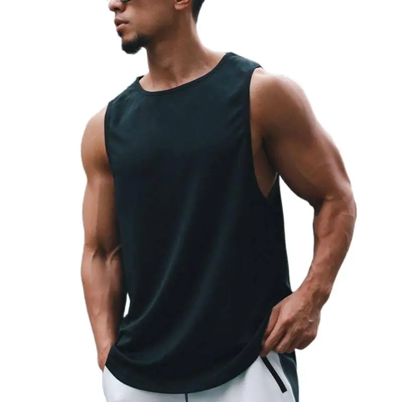Quick-dry vest for men, suitable for running, training, and fitness, casual, quick-dry, breathable, sleeveless sports vest for men Quick-dry vest for men, suitable for running, training, and fitness, casual, quick-dry, breathable, sleeveless sports vest for men
