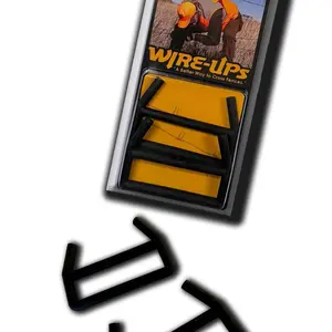 Wire-Ups Patented Pocket Tool for Safely Crossing Multi-Strand Barbed Wire Fences - Pack of 2