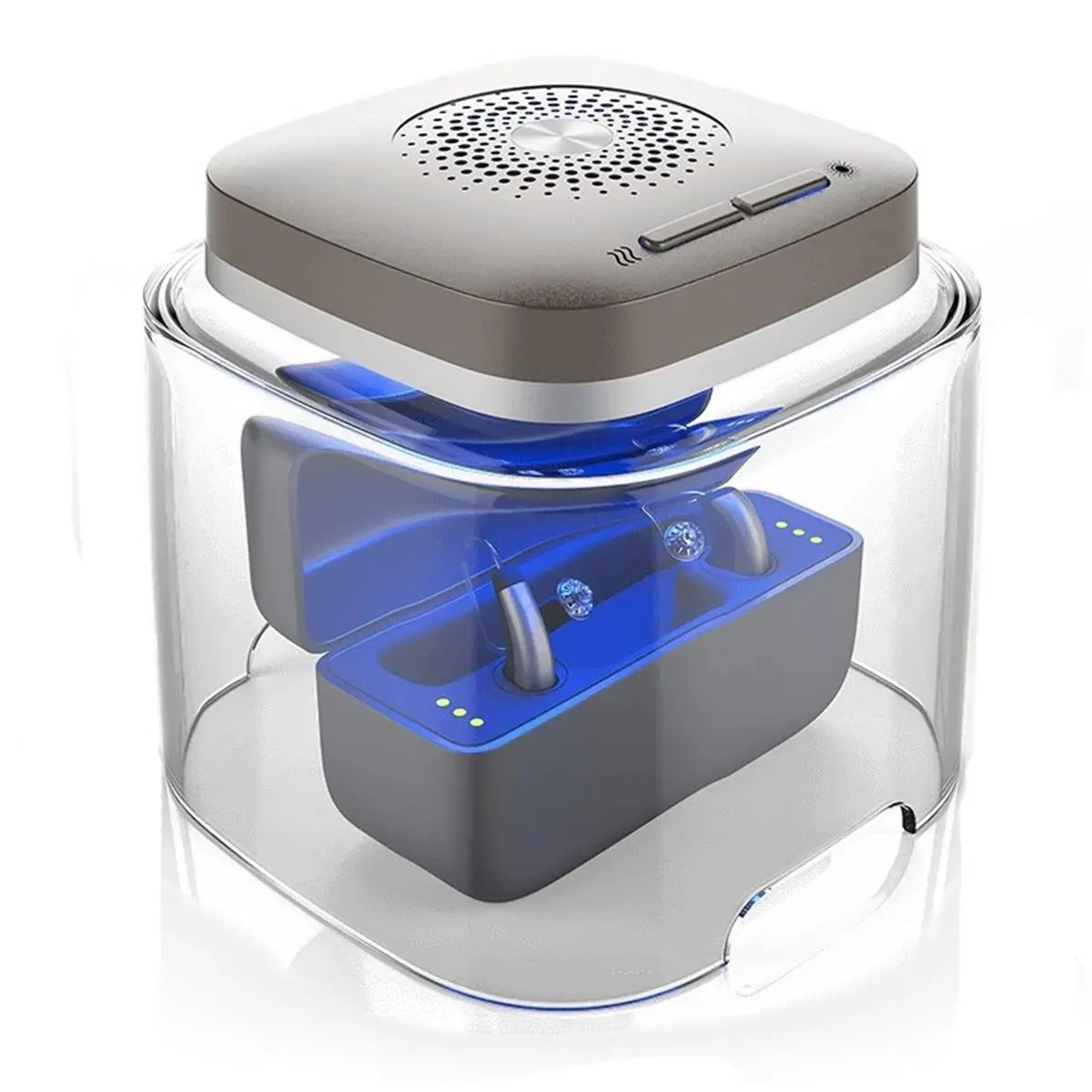 Flow-Med  Cap UV2 Hearing Aid Dryer for Rechargeable Aids, Baby, Bathroom