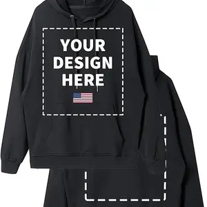 Custom Hoodie, Custom Sweater for Women Men Adult, Personalized Text Photo Image Hoodies Black