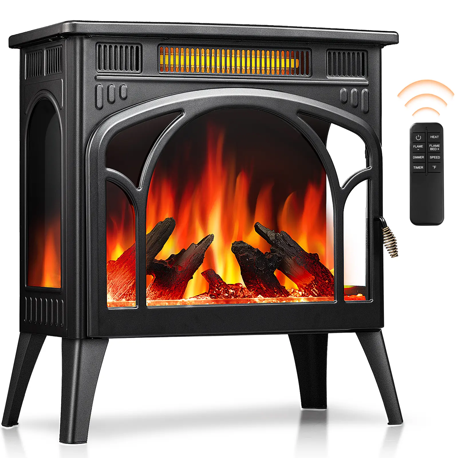 25Inch-Upgraded（12types of flames, remote control)