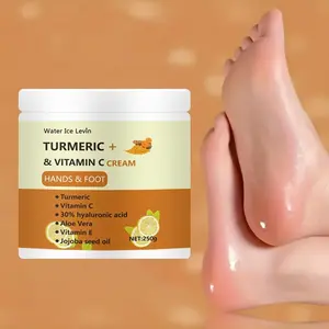 Turmeric & Vitamin C Hand and Foot Cream - Targeted Care for Enhanced Appearance & Nourishment - 250g