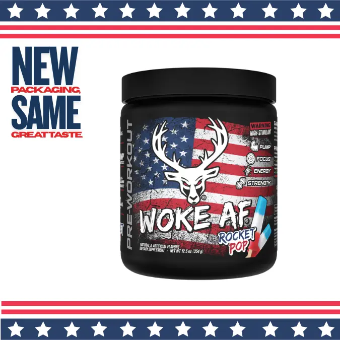 Bucked Up WOKE AF Pre-Workout [30 Servings] Healthcare Supplement
