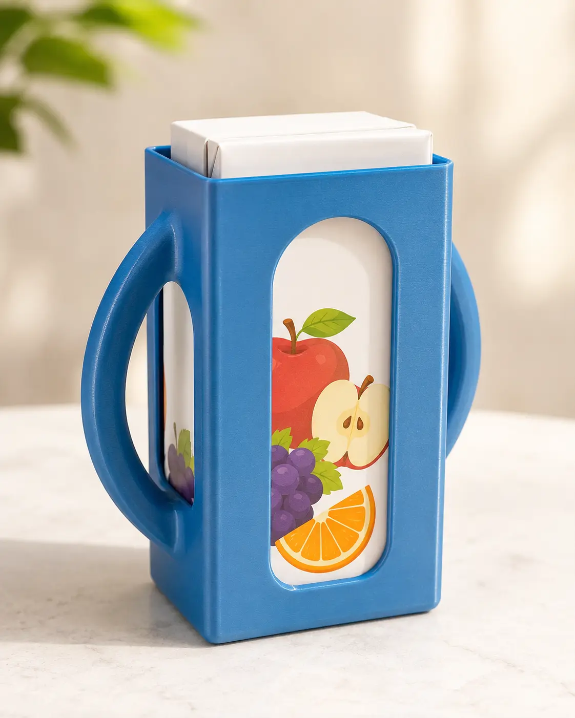 Juice box holder