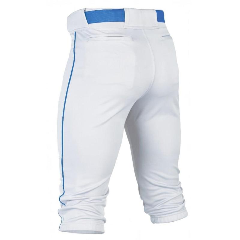 Easton | RIVAL+ Knicker Piped Baseball Pant | White/Royal | Youth | XLarge